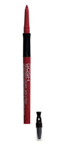 Gosh -  Автоматичен молив за устни с гума и острилка  The Ultimate lipliner - with a twist/ различни цветове