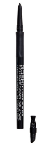 Gosh - The Ultimate Eyeliner - with a twist/ Автоматичен молив за очи с гума и острилка
