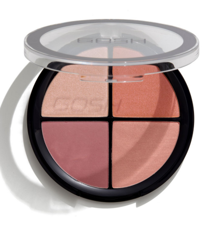 Gosh - Strobe'n Glow Kit/ Палитра за контуриране на лице 4 в 1
