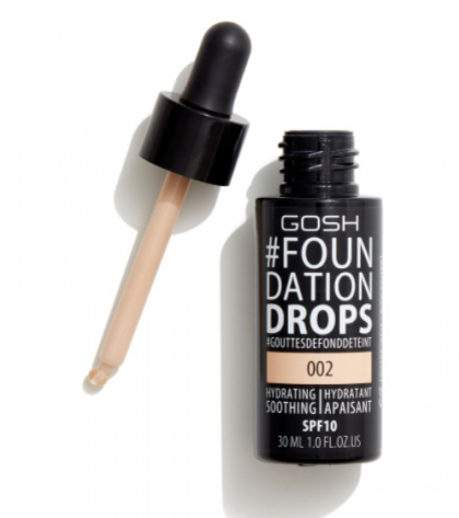 Gosh - Foundation Drops / Фон дьо тен с лека текстура SPF10