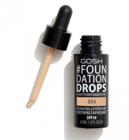 Gosh - Foundation Drops / Фон дьо тен с лека текстура SPF10