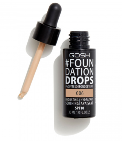 Gosh - Foundation Drops / Фон дьо тен с лека текстура SPF10