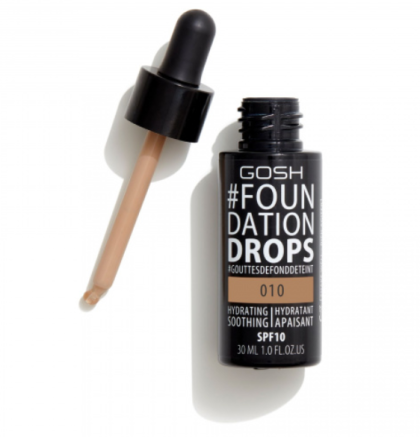 Gosh - Foundation Drops / Фон дьо тен с лека текстура SPF10