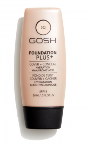 Gosh - FOUNDATION PLUS + / фон дьо тен с високо покритие 