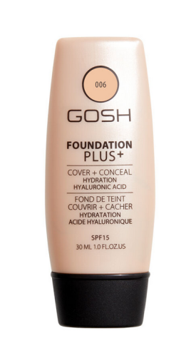 Gosh - FOUNDATION PLUS + / фон дьо тен с високо покритие 
