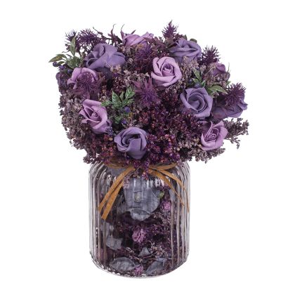 New Wish Studio Floral - Аранжировка градински рози/ различни цветове