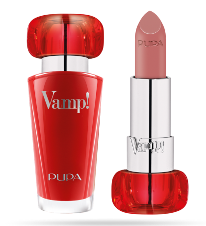 Pupa -  VAMP! LIPSTICK Червило с екстремен цвят и грижа за обем.