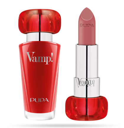 Pupa -  VAMP! LIPSTICK Червило с екстремен цвят и грижа за обем.