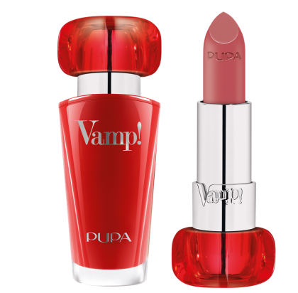 Pupa -  VAMP! LIPSTICK Червило с екстремен цвят и грижа за обем.