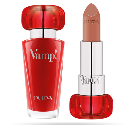 Pupa -  VAMP! LIPSTICK Червило с екстремен цвят и грижа за обем.