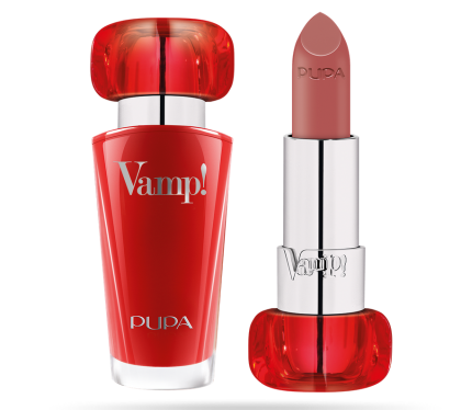 Pupa -  VAMP! LIPSTICK Червило с екстремен цвят и грижа за обем.