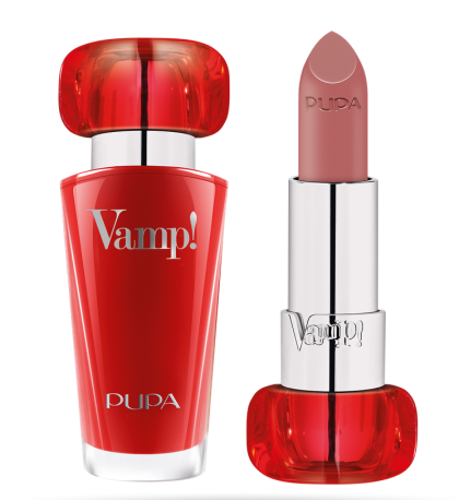 Pupa -  VAMP! LIPSTICK Червило с екстремен цвят и грижа за обем.