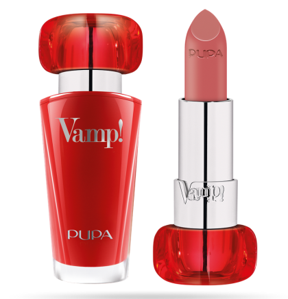 Pupa -  VAMP! LIPSTICK Червило с екстремен цвят и грижа за обем.