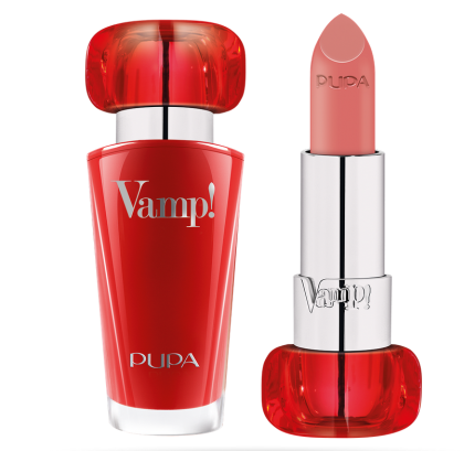 Pupa -  VAMP! LIPSTICK Червило с екстремен цвят и грижа за обем.