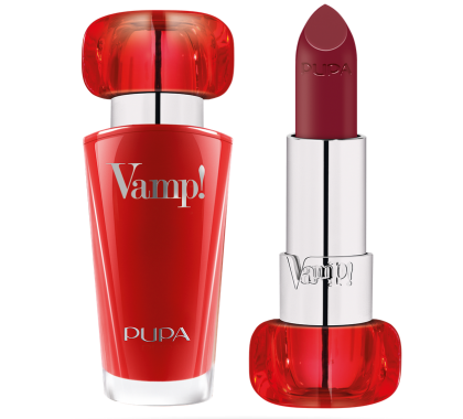 Pupa -  VAMP! LIPSTICK Червило с екстремен цвят и грижа за обем.