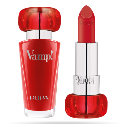 Pupa -  VAMP! LIPSTICK Червило с екстремен цвят и грижа за обем.