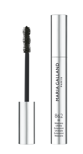 MARIA GALLAND  862 Mascara Ultime Extension - Черна спирала за дълги и плътни мигли. 8 ml