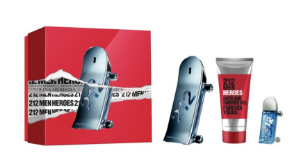 Carolina Herrera - 212 MEN HEROES set  Подаръчен комплект за  мъже. 