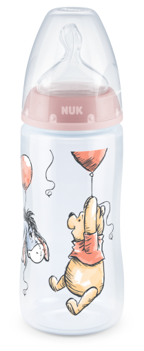 NUK - First Choice РР шише Temperature control 300мл силикон 0-6 м Disney 