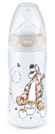 NUK - First Choice РР шише Temperature control 300мл силикон 0-6 м Disney 
