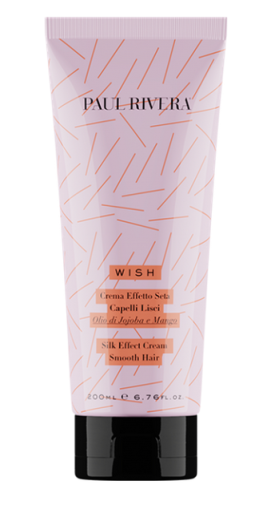 Paul Rivera - WISH Silk Effect Cream For Sleek Hair - Крем с копринен ефект за права коса 200 ml