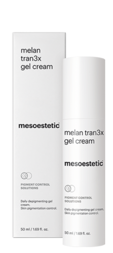 Mesoestetic - Депигментиращ крем за ежедневна употреба / Melan tran3x  Daily depigmenting gel cream.50 ml