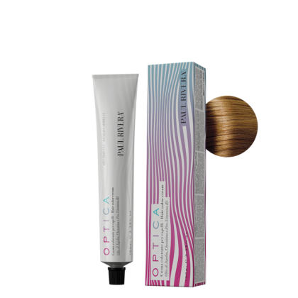 Paul Rivera - OPTICA – Hair cream color -  Нискоамонячна крем боя за коса с жожоба и кератин. 100  ml / Натурални, интензивни натурални и пепеливи цветове
