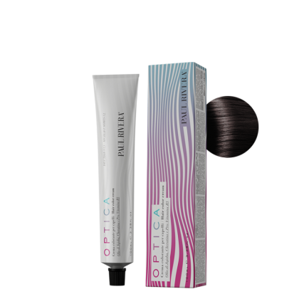 Paul Rivera - OPTICA – Hair cream color -  Нискоамонячна крем боя за коса с жожоба и кератин. 100  ml / Натурални, интензивни натурални и пепеливи цветове