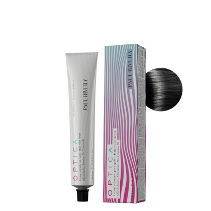 Paul Rivera - OPTICA – Hair cream color -  Нискоамонячна крем боя за коса с жожоба и кератин. 100  ml / Натурални, интензивни натурални и пепеливи цветове