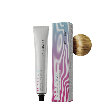 Paul Rivera - OPTICA – Hair cream color -  Нискоамонячна крем боя за коса с жожоба и кератин. 100  ml / Натурални, интензивни натурални и пепеливи цветове