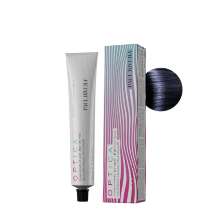 Paul Rivera - OPTICA – Hair cream color -  Нискоамонячна крем боя за коса с жожоба и кератин. 100  ml / Натурални, интензивни натурални и пепеливи цветове