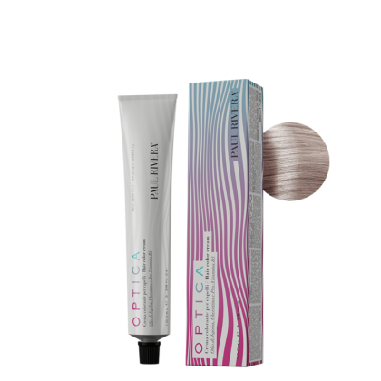 Paul Rivera - OPTICA – Hair cream color -  Нискоамонячна крем боя за коса с жожоба и кератин. 100  ml / Натурални, интензивни натурални и пепеливи цветове