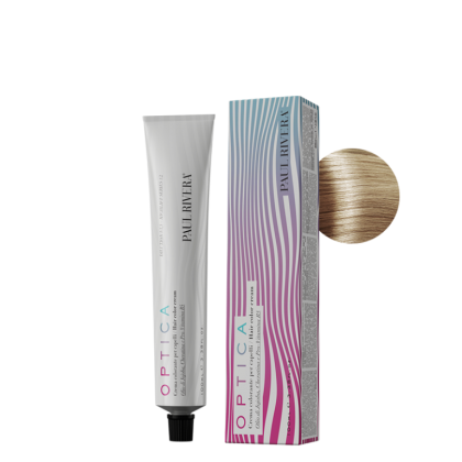Paul Rivera - OPTICA – Hair cream color -  Нискоамонячна крем боя за коса с жожоба и кератин. 100  ml / Натурални, интензивни натурални и пепеливи цветове