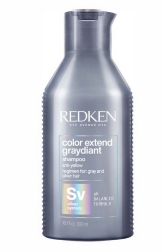 Redken Color Extend Graydiant - Неутрализиращ жълтите оттенъци шампоан за сива и сребриста коса. 300 ml