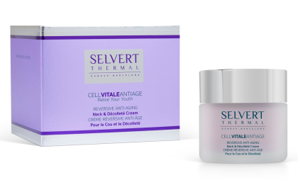 Selvert Thermal - CELL VITALE - Reversive Neck&Chest Cream - богат анти-бръчки крем за шия и деколте.  50 ml