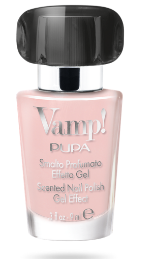 PUPA MILANO - VAMP! SCENTED NAIL POLISH GEL EFFECT Ароматизиран Лак за Нокти с Гел Ефект
