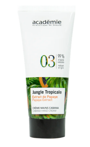 Académie - Крем за ръце с папая - Jungle. 30 ml