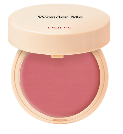 PUPA MILANO - WONDER ME BLUSH / РУЖ С НАТУРАЛЕН ЕФЕКТ И ХИАЛУРОНОВА КИСЕЛИНА.