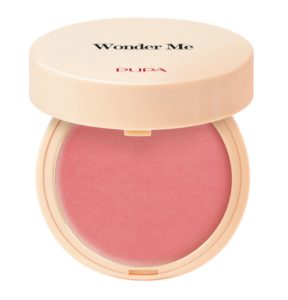 PUPA MILANO - WONDER ME BLUSH / РУЖ С НАТУРАЛЕН ЕФЕКТ И ХИАЛУРОНОВА КИСЕЛИНА.