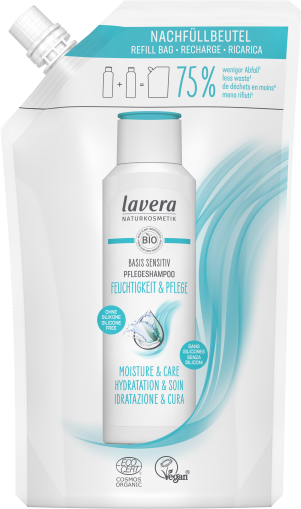 Lavera - Шампоан за възстановяване и грижа Basis Sensitiv Moisture & Care. 250  / 500 ml