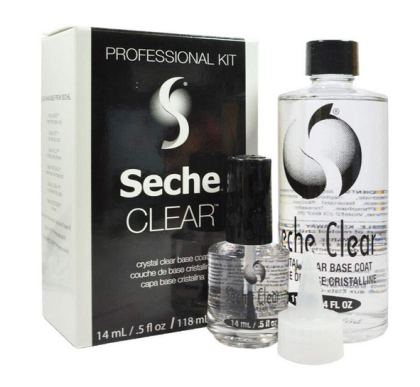 Seche - CLEAR BASE - Кристална прозрачна база за нокти.