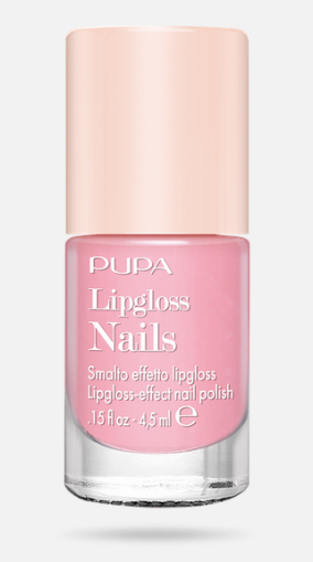 PUPA MILANO - NAILS POLISH  LIPGLOSS  Лак за Нокти с ефект на гланц за устни .