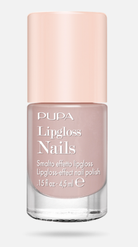 PUPA MILANO - NAILS POLISH  LIPGLOSS  Лак за Нокти с ефект на гланц за устни .