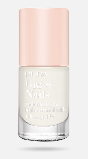 PUPA MILANO - NAILS POLISH  LIPGLOSS  Лак за Нокти с ефект на гланц за устни .