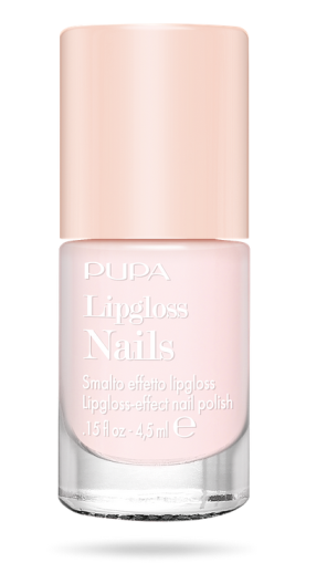 PUPA MILANO - NAILS POLISH  LIPGLOSS  Лак за Нокти с ефект на гланц за устни .