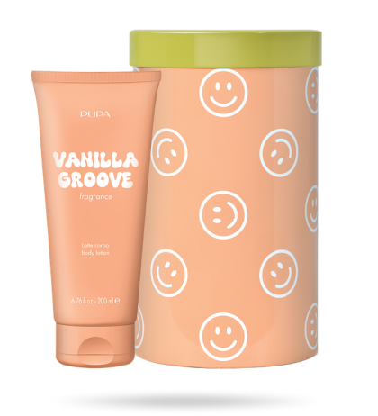 PUPA MILANO - HAPPY BOX  BODY LOTION + МЕТАЛНА КУТИЯ/ 6 аромата. 200 ml