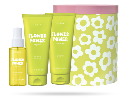 PUPA MILANO - HAPPY BOX  KIT 4 /  ДУШ ГЕЛ  + МЛЯКО ЗА ТЯЛО  + АРОМАТИЗИРАНА ВОДА + МЕТАЛНА КУТИЯ/ 6 аромата. 200 & 200 & 100  ml