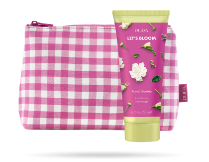 PUPA MILANO - LET`S BLOOM  ДУШ МЛЯКО + НЕСЕСЕР/ 4 аромата. 200 ml