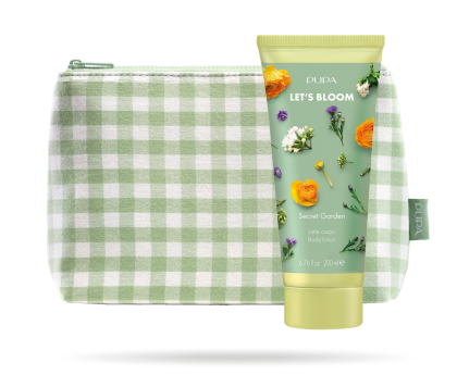 PUPA MILANO - LET`S BLOOM  МЛЯКО ЗА ТЯЛО + НЕСЕСЕР/ 4 аромата. 200 ml
