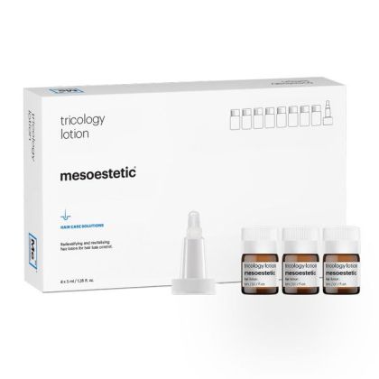 Mesoestetic - Уплътняващ и ревитализиращ лосион за  активиране растежа на коса / TRICOLOGY HAIR LOSS LOTION. 8*5 ml